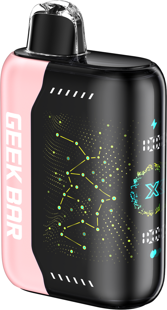 Geek Bar Pulse X Standard Version White Peach Raspberry